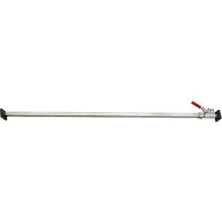 GEC Global Industrial Heavy Gauge Galvanized Steel Cargo Control Jack Bar, 1-1/2in O.D. 989067